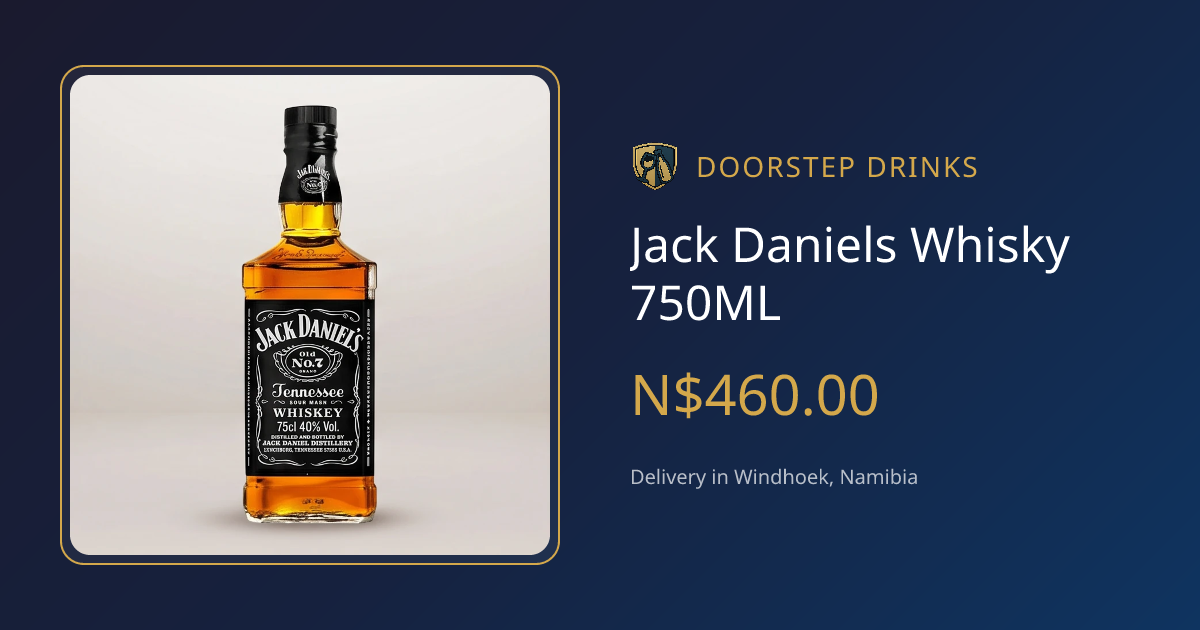 Jack Daniels Whisky 750ML | Whiskey | Doorstep Drinks